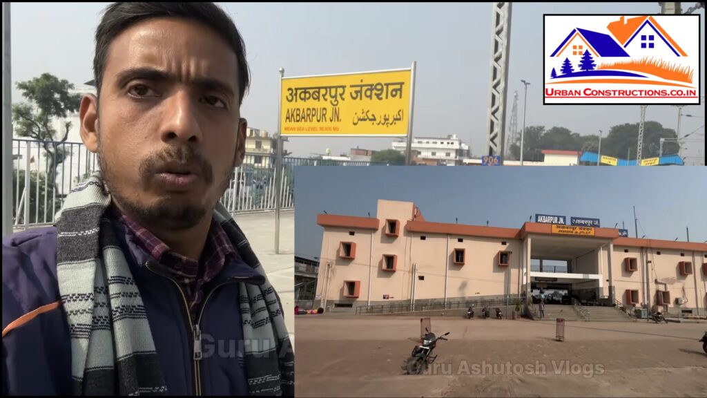 Akbarpur Bypass 283 CR Approved for Rail Bridges Map