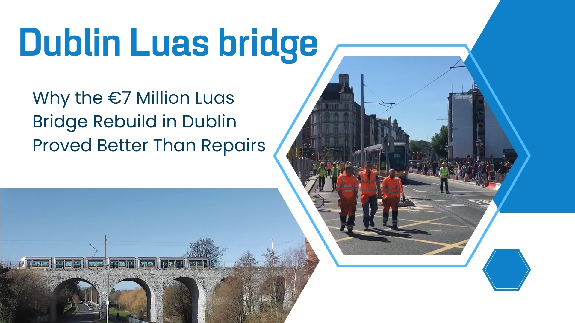 Dublin Luas bridge